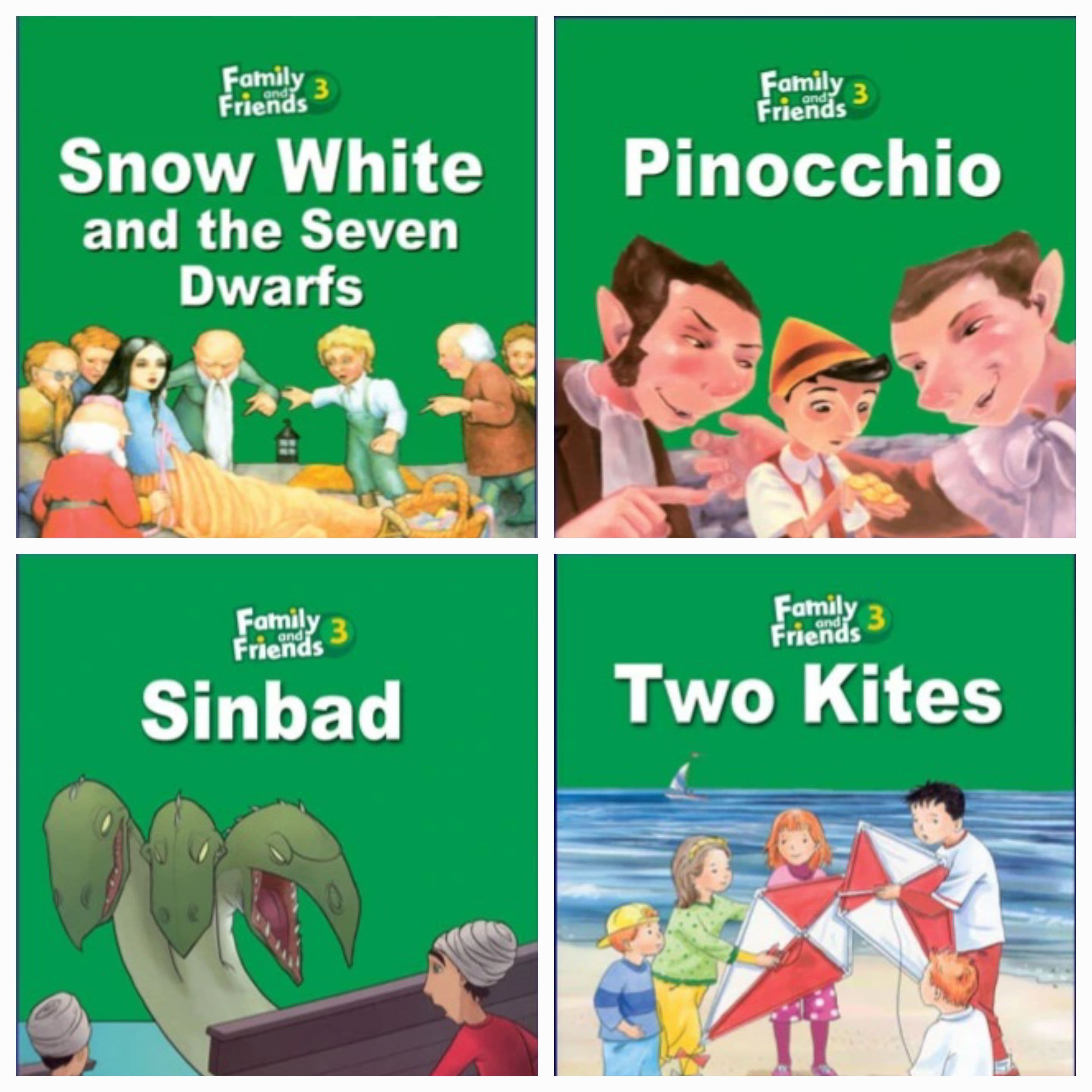 مجموعه داستان کتاب Family and Friends 3